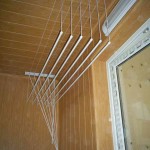 Стандратная потолочная сушилка для дома