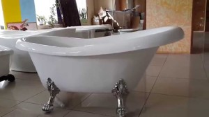 Установка ванной