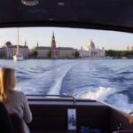 На метеоре в Кронштадт: скорость, ветер и собор на закате